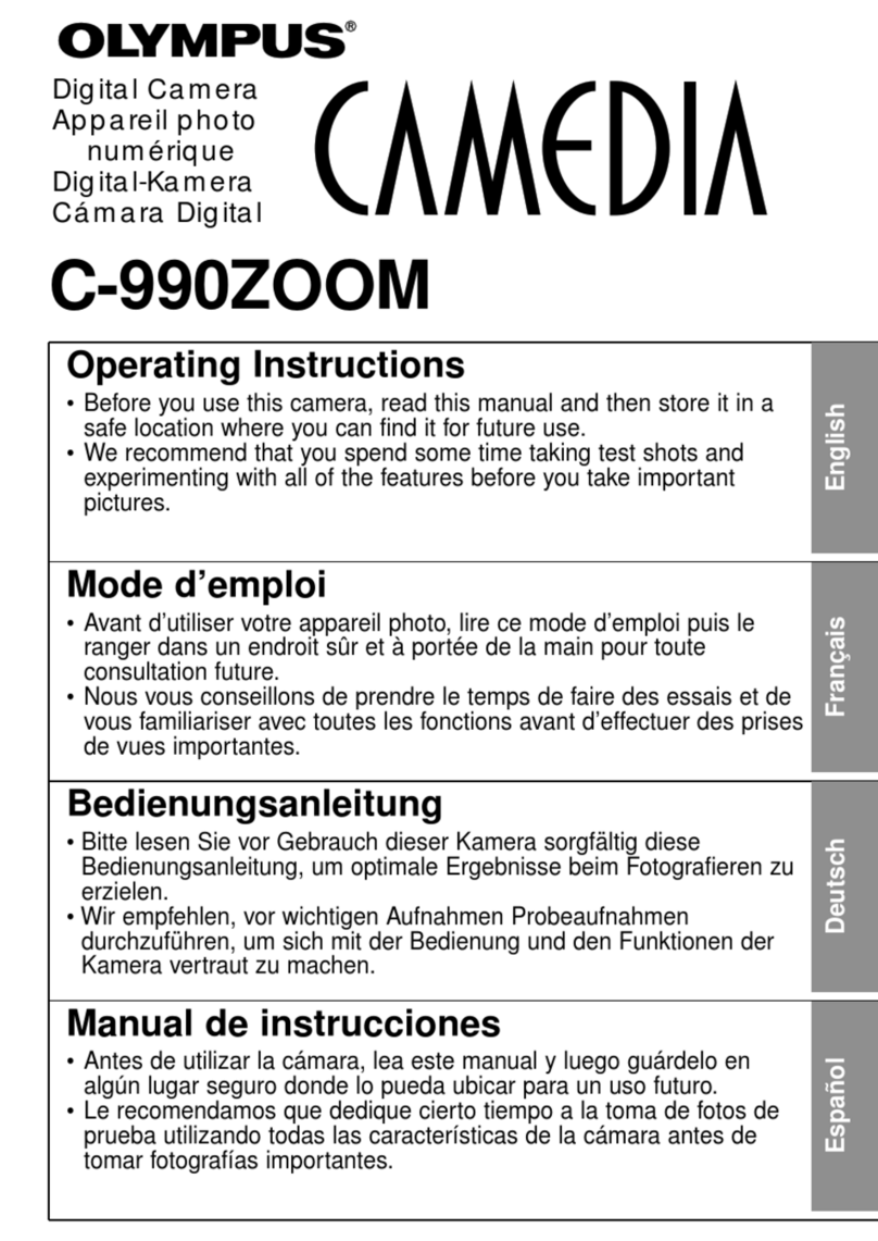 Olympus C-990ZOOM User manual