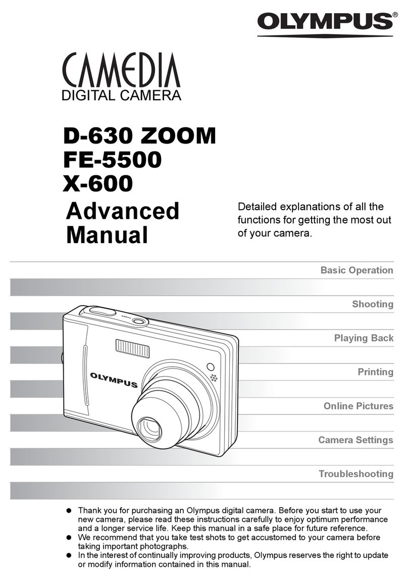 Olympus CAMEDIA D-630 Zoom Advanced manual