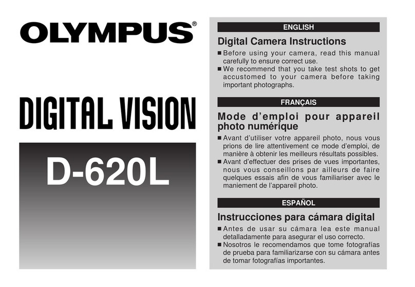 Olympus Sigital Vision D-620L User manual