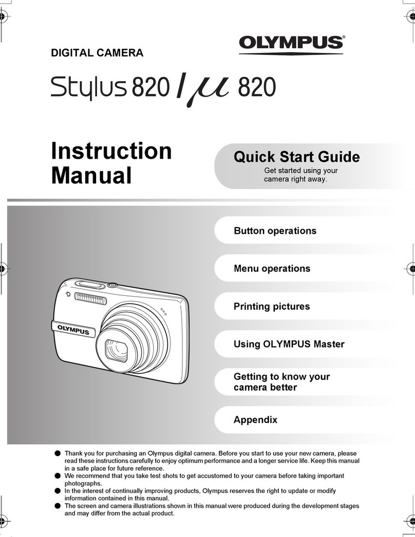 Olympus Stylus 820 User manual