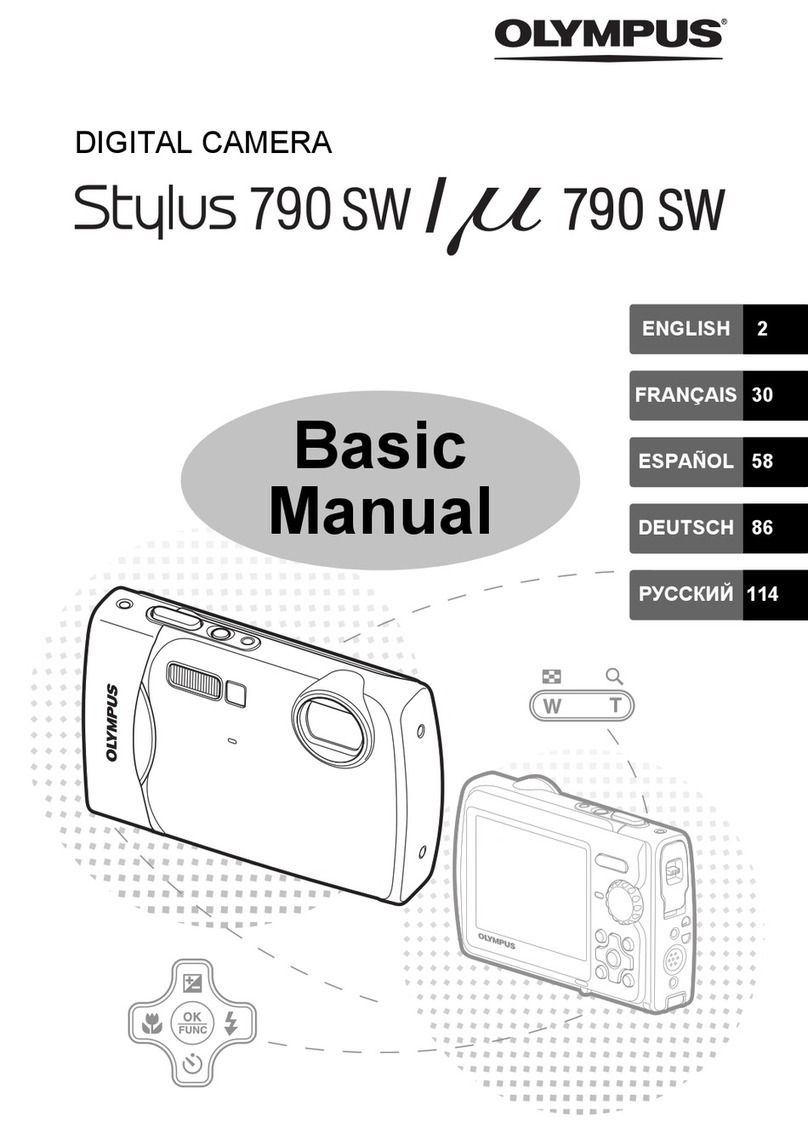 Olympus Stylus 790 SW Installation guide