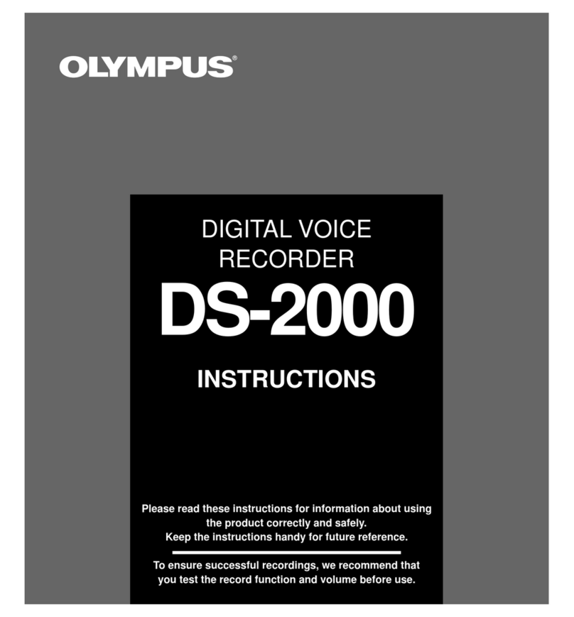 Olympus DS-2000 User manual
