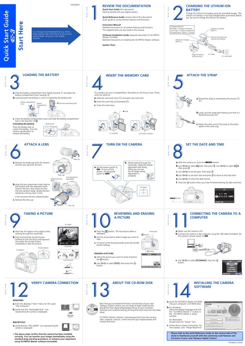 Olympus E-3 User manual