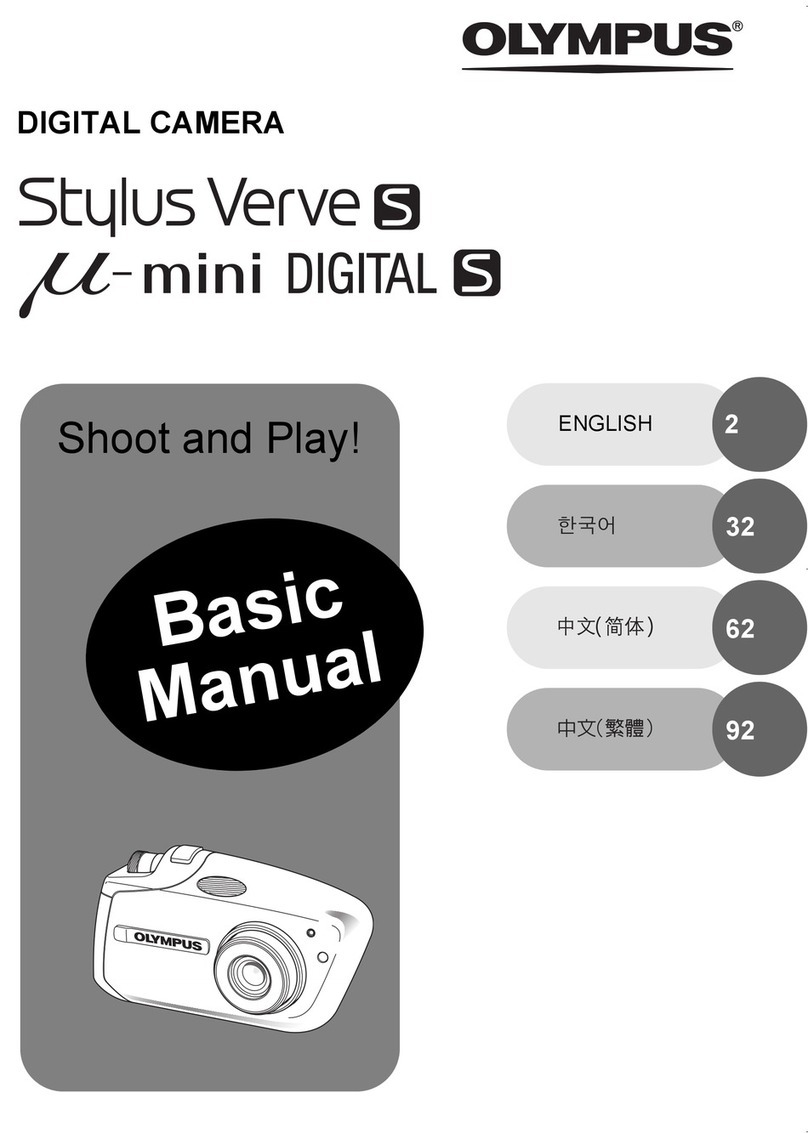 Olympus STYLUS VERVE S Installation guide Olympus STYLUS VERVE S Installation guide