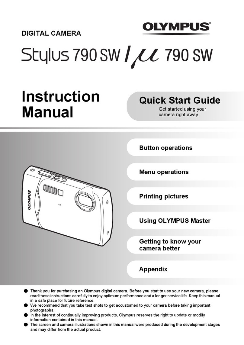 Olympus Stylus m790SW User manual