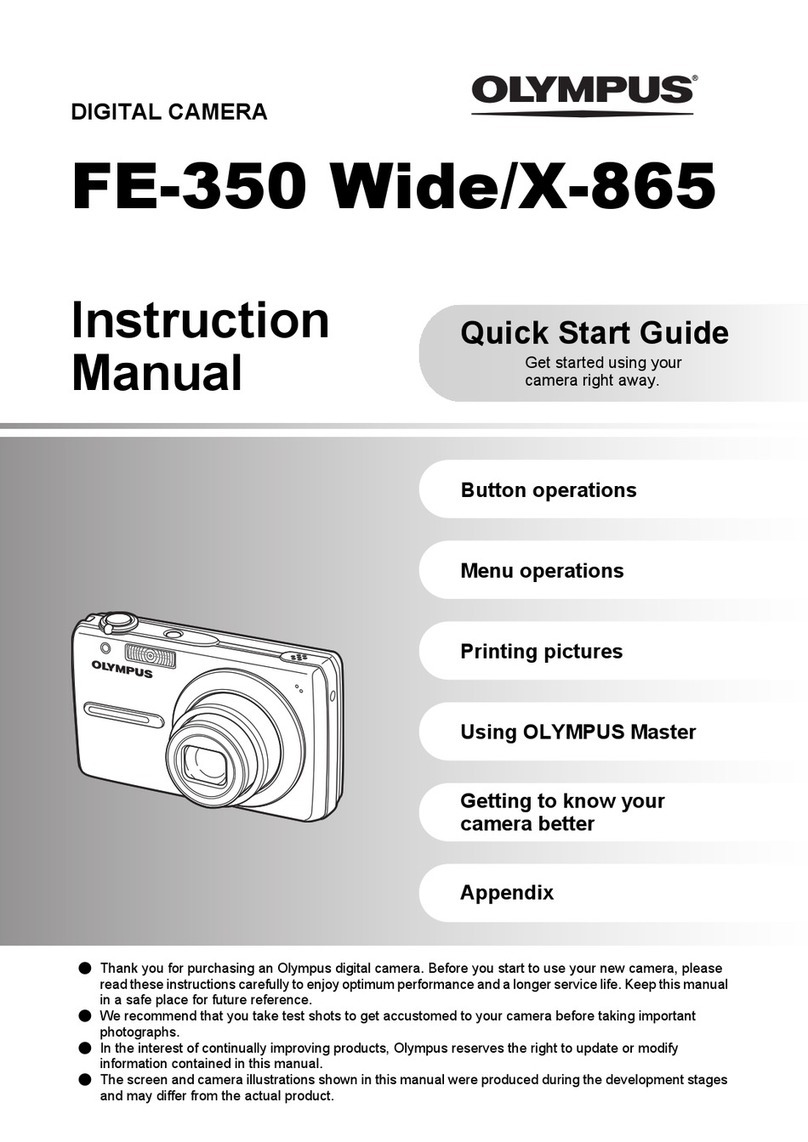 Olympus FE-350 Wide instruction manual