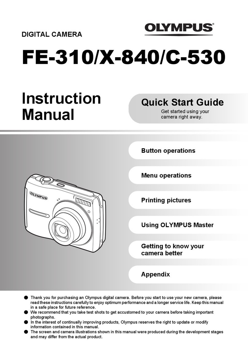 Olympus FE 310 - Digital Camera - Compact Setup guide