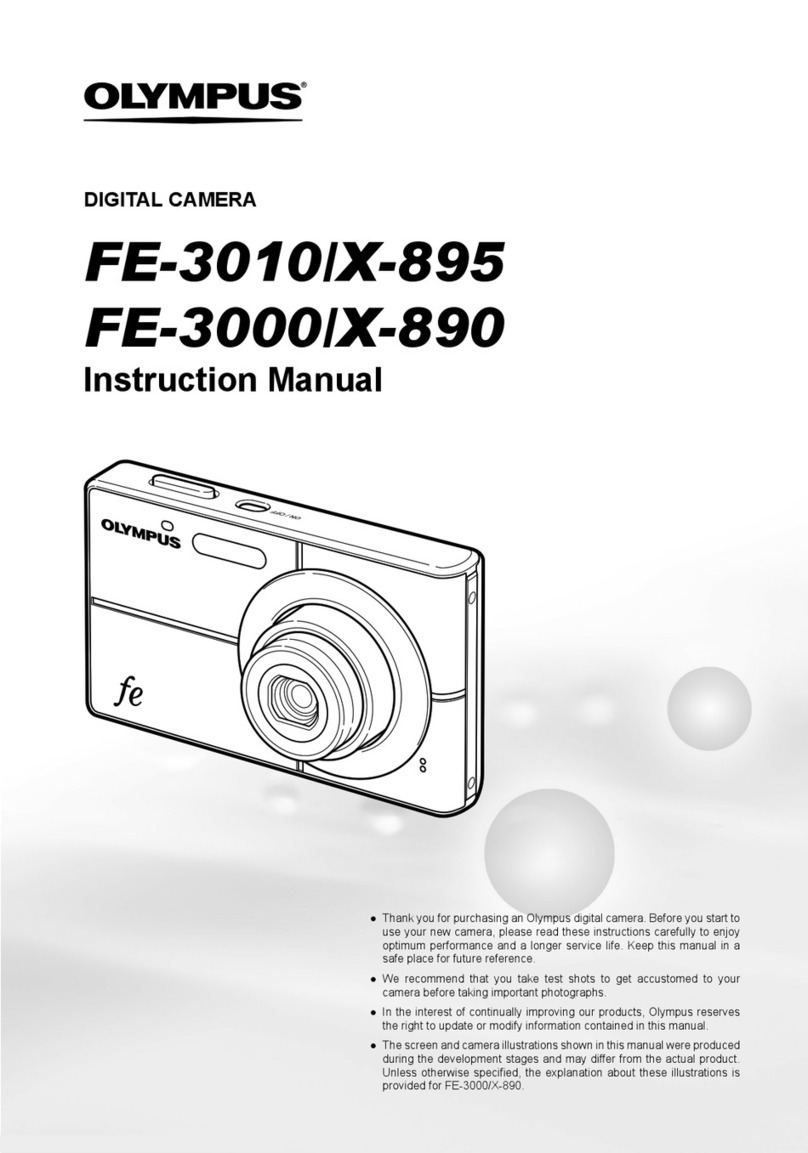Olympus FE-3000/X-890 User manual