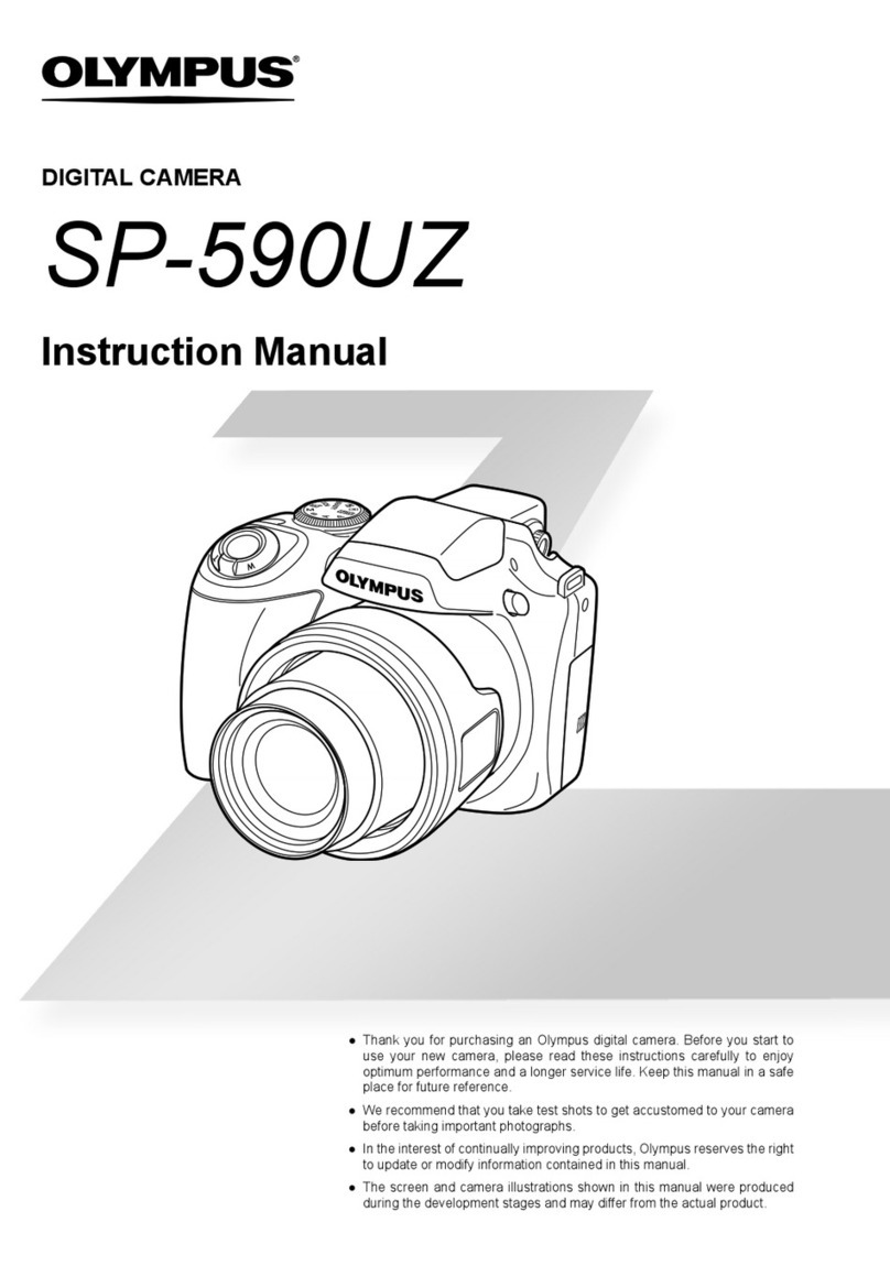 Olympus SP-590 UZ - Digital Camera - Compact User manual