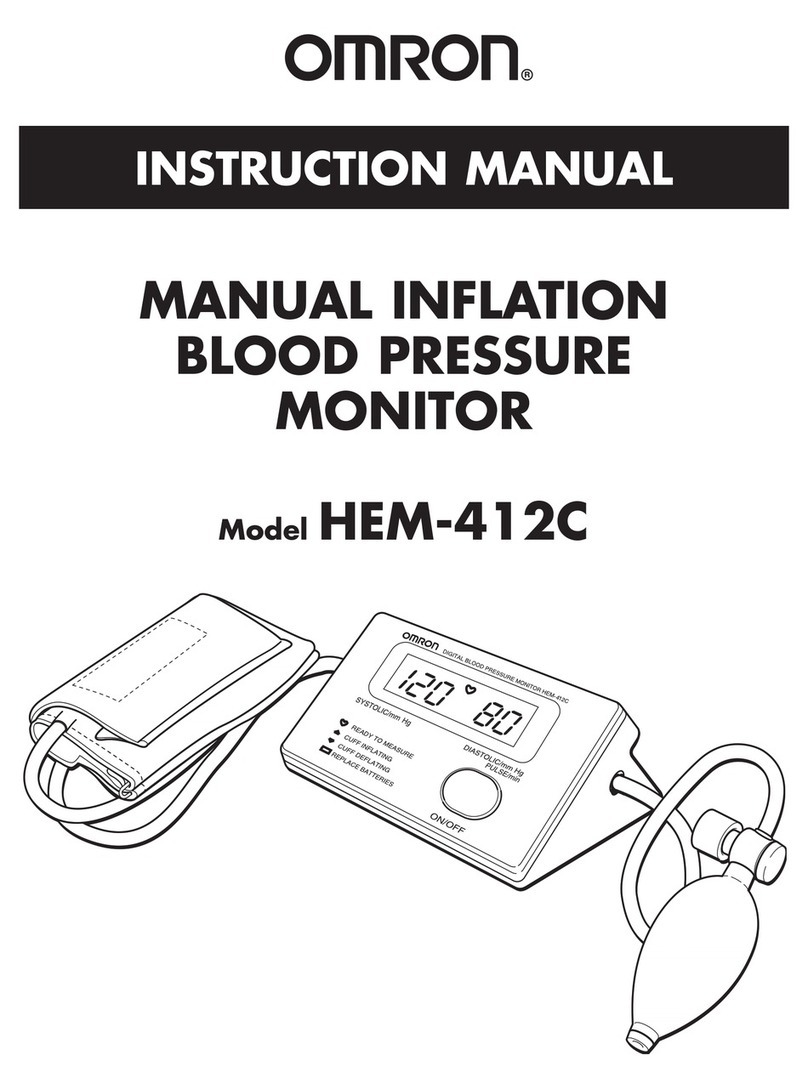 Omron HEM-412C User manual Omron HEM-412C User manual