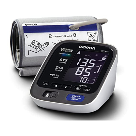 Omron 10 SERIES PLUS BP791IT User manual