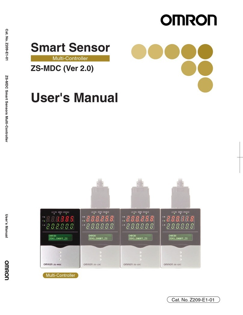 Omron ZS-MDC User manual