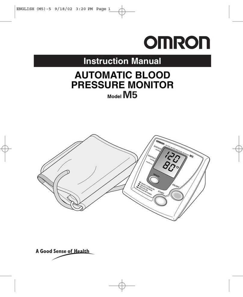 Omron M5 User manual Omron M5 User manual