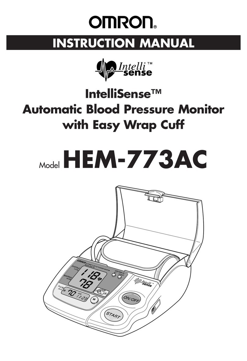 Omron IntelliSense HEM-773AC User manual