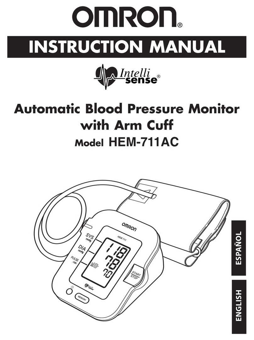 Omron HEM-711AC User manual Omron HEM-711AC User manual