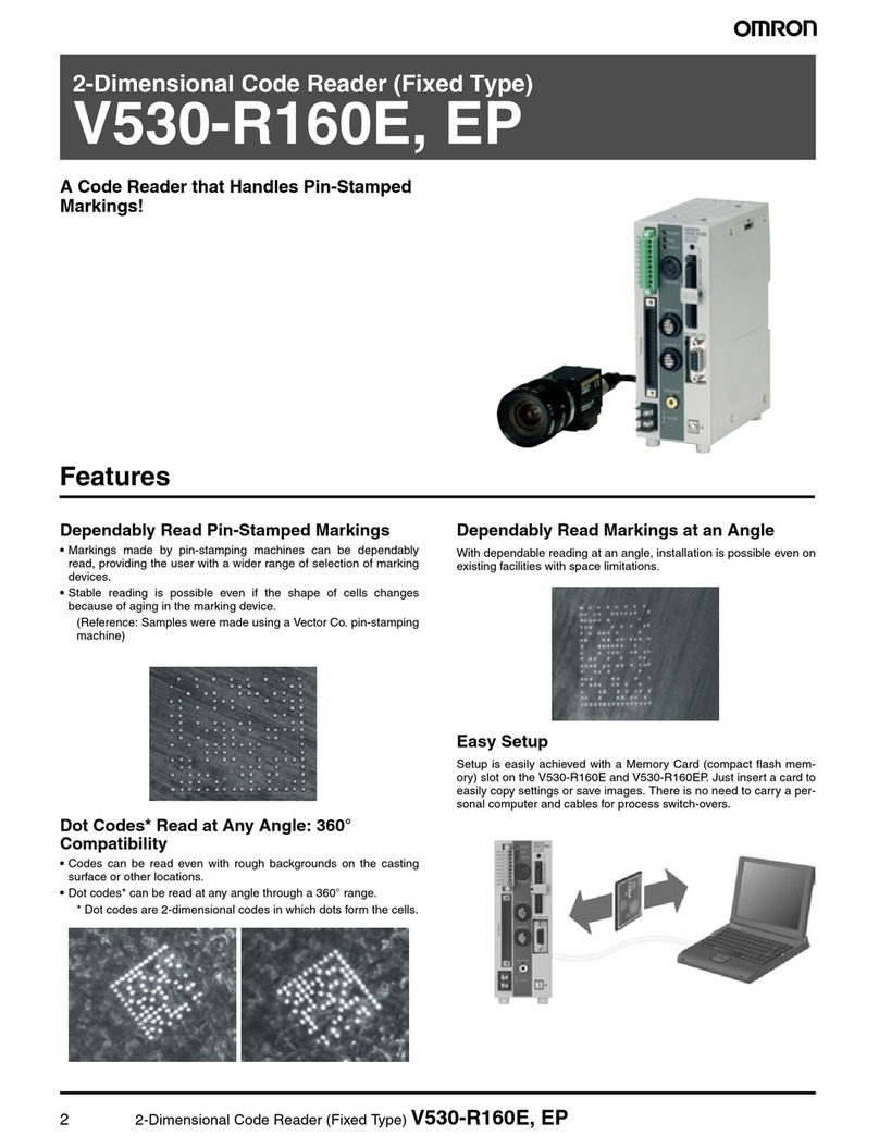Omron V530-R160E Specifications