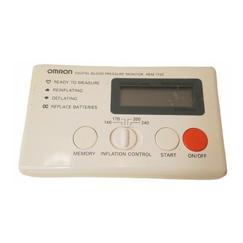 Omron IntelliSense HEM-712C User manual Omron IntelliSense HEM-712C User manual