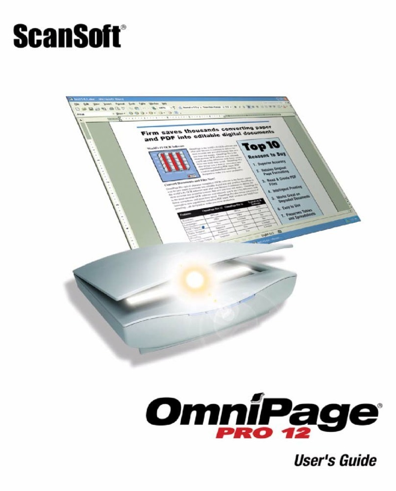 ScanSoft OmniPage PRO 12 user guide ScanSoft OmniPage PRO 12 user guide