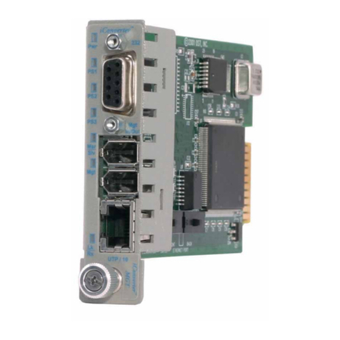 Omnitron Systems Technology Omnitron 8000-0 User manual