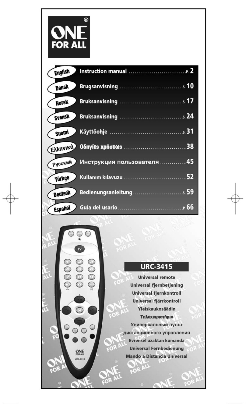 One Forall 705016 instruction manual