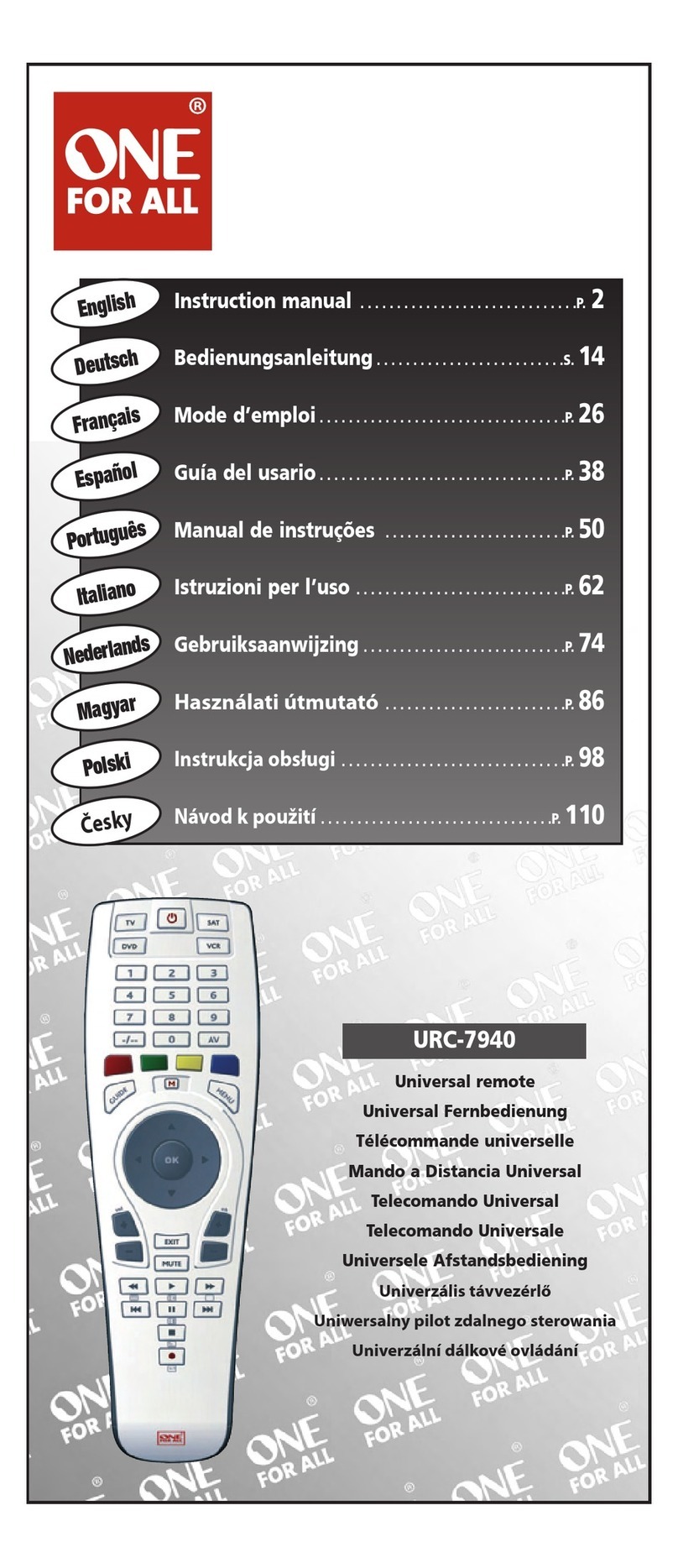 One Forall 704917 User manual