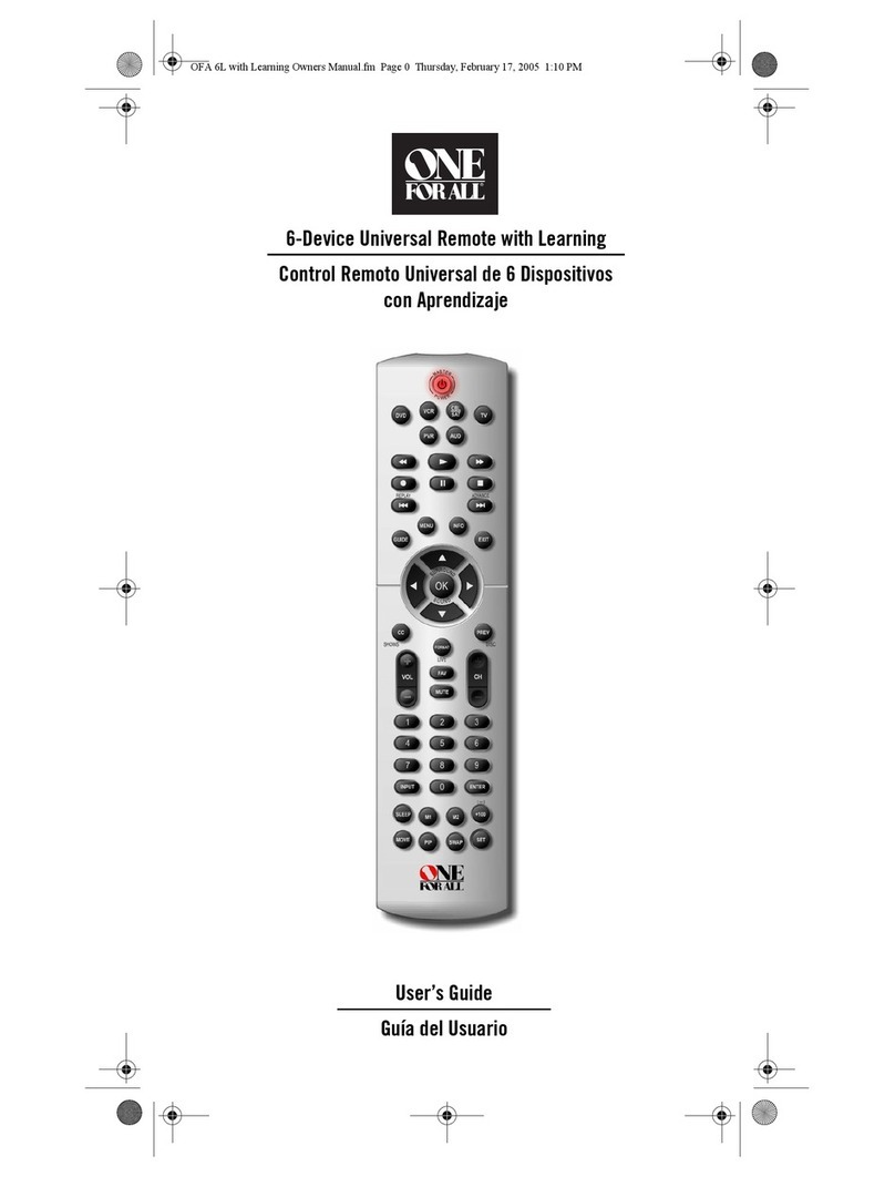 One Forall 6-DEVICE PVR user guide