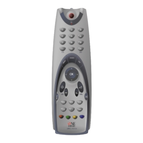 One Forall URC-7010 manual One Forall URC-7010 manual