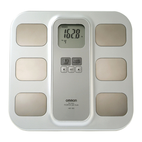 Omron HBF-400 User manual