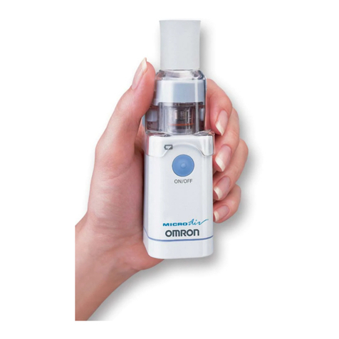 Omron VIBRATING MESH NEBULIZER NE-U22V User manual