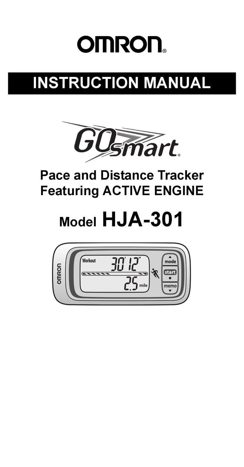 Omron GOSMART HJA-301 User manual