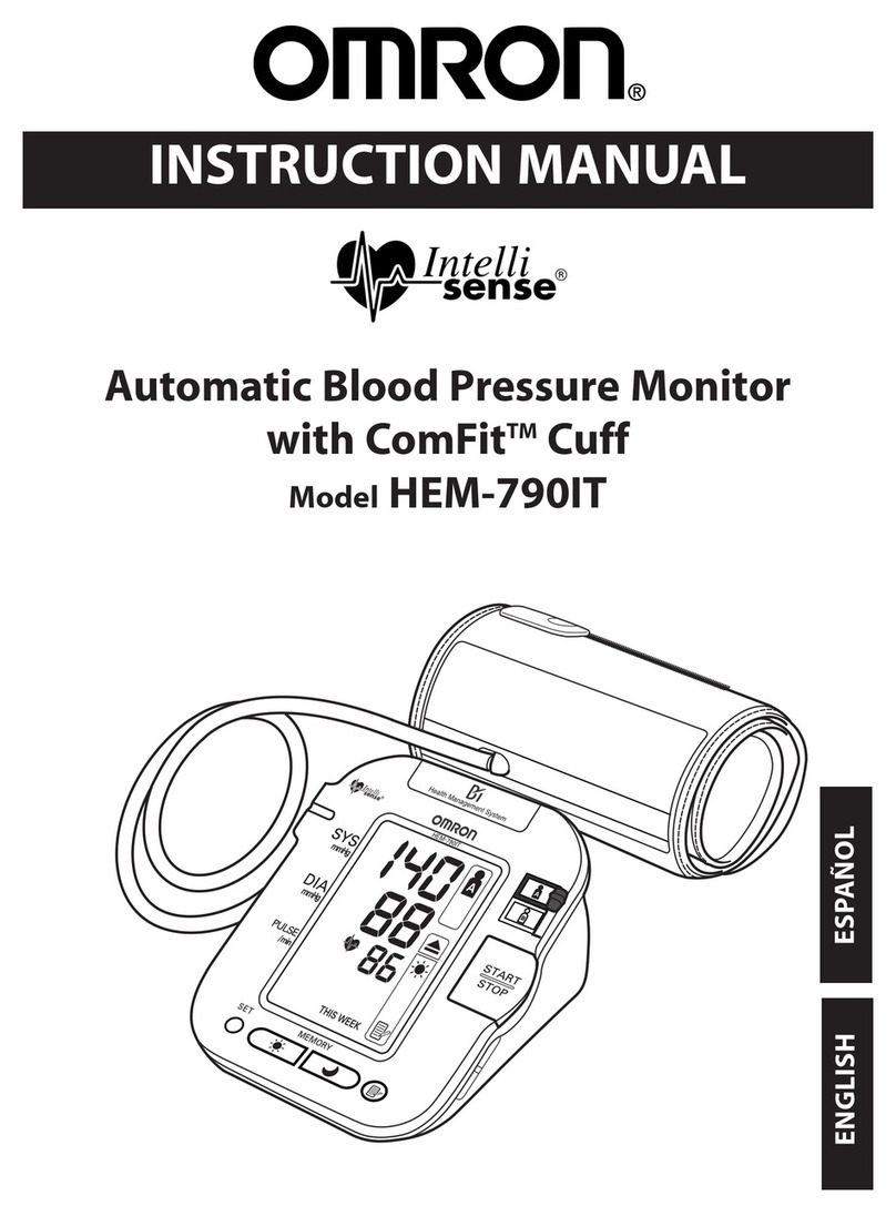 Omron HEM--790IT User manual Omron HEM--790IT User manual