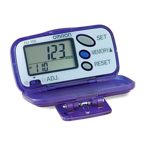 Omron HJ-105 User manual