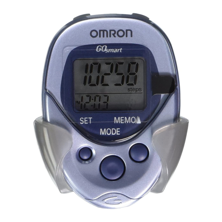 Omron GOsmart HJ-112 User manual