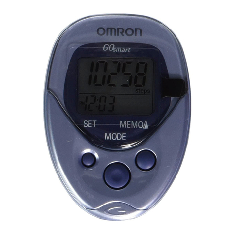 Omron GOsmart HJ-112 instruction manual