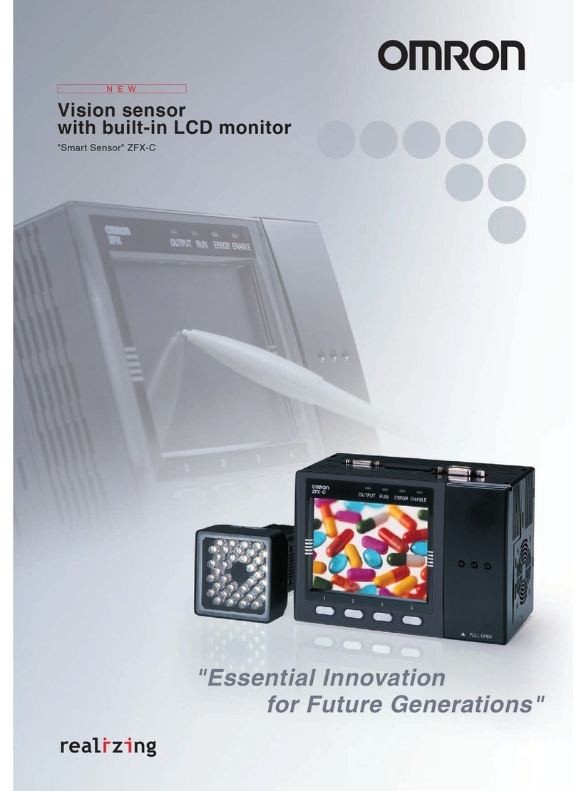 Omron ZFX-C User manual Omron ZFX-C User manual