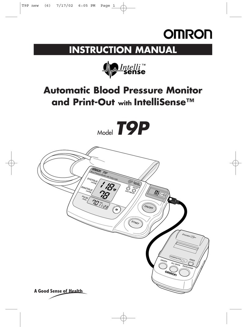 Omron T9P User manual Omron T9P User manual