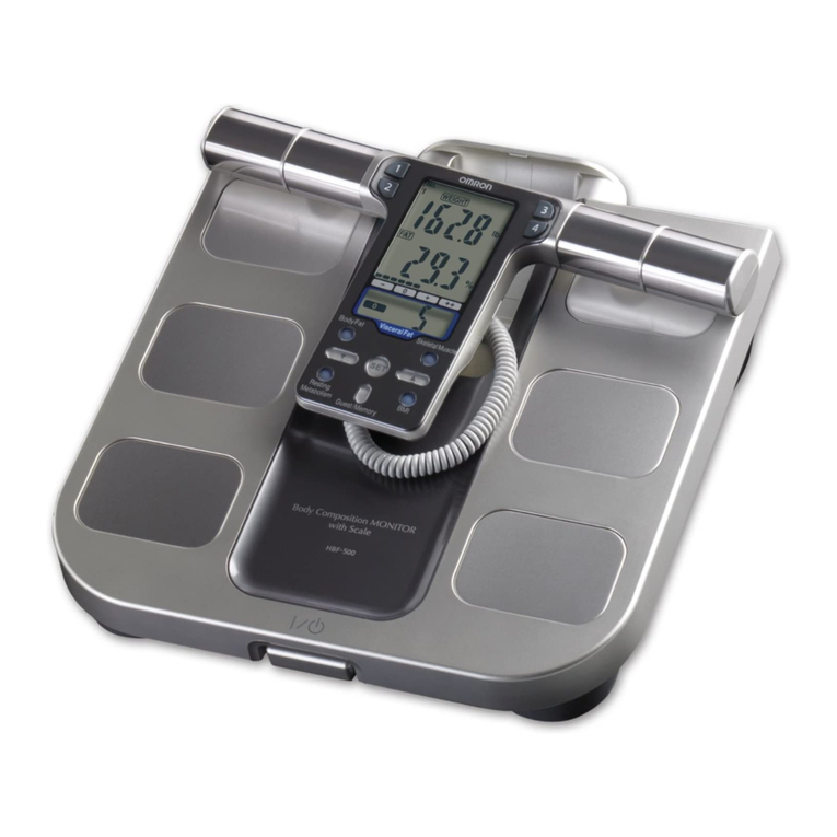Omron HBF-500 User manual
