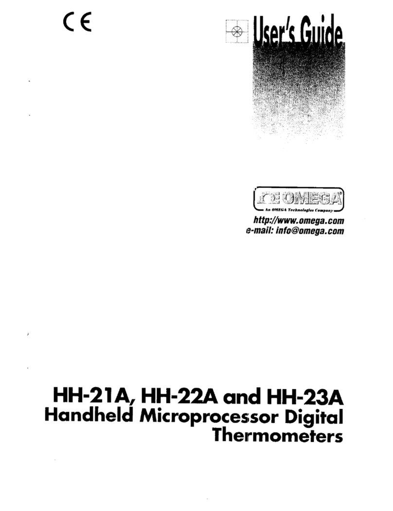 Omega Engineering HH-21A User manual