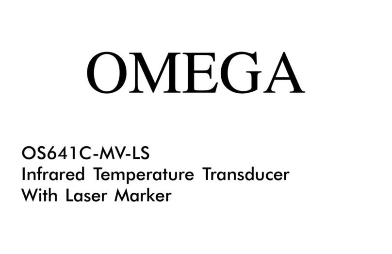 Omega OS641C-MV-LS User manual