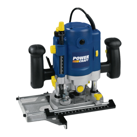 Power Craft Power Craft 1200W Router User guide & warranty