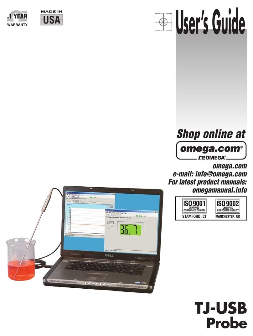 Omega Engineering TJ-USB user guide