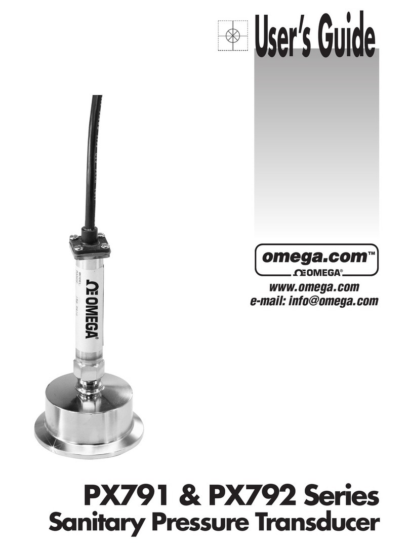 Omega Engineering PX791 Series user guide