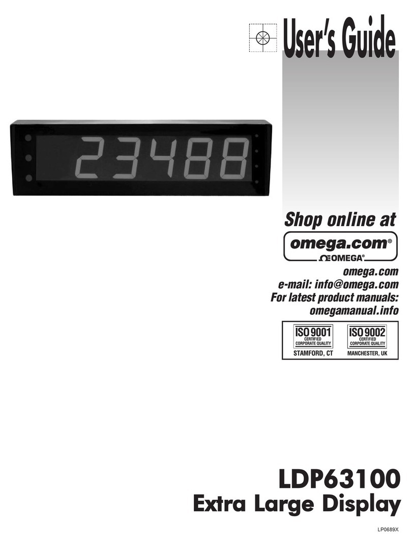 Omega Engineering LDP63100 User manual