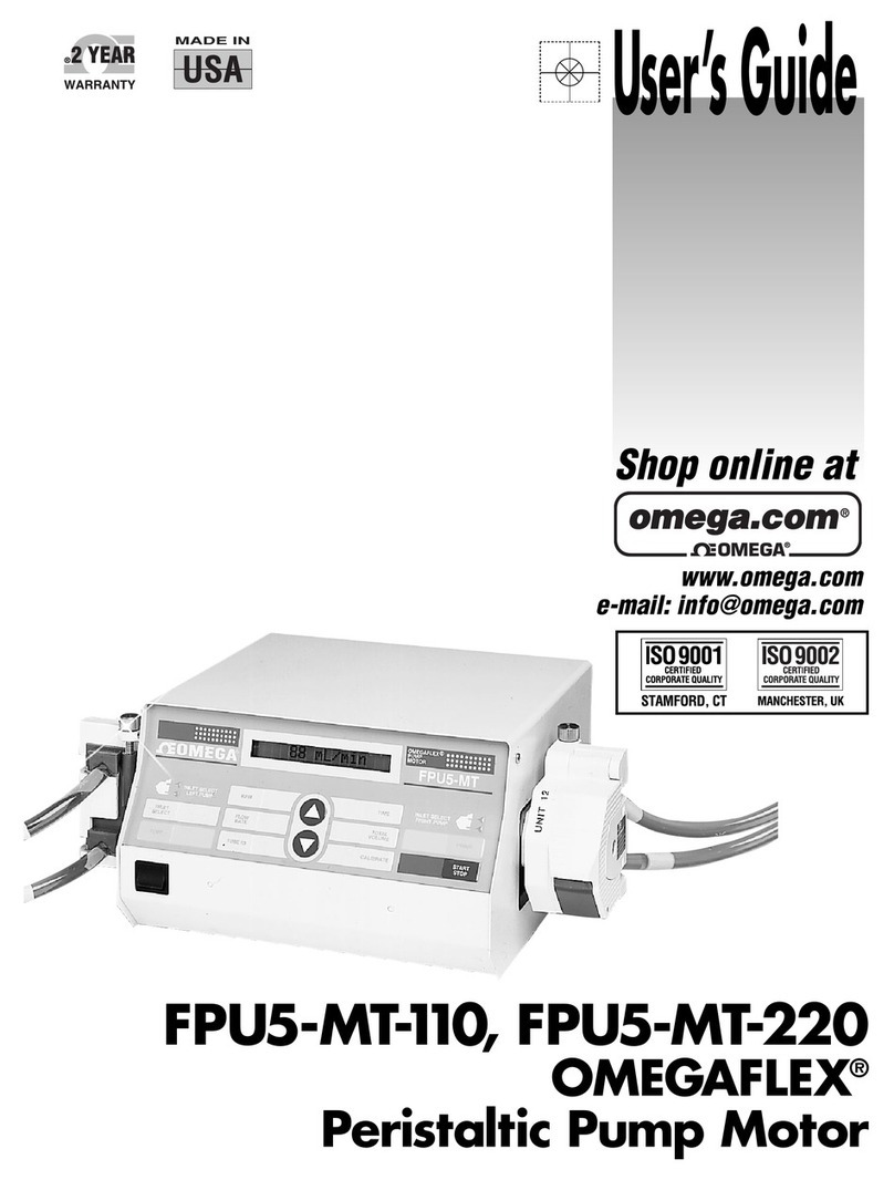 Omega Engineering OMEGAFLEX FPU5-MT-110 user guide