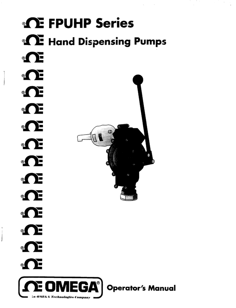 Omega Engineering FPUHP User manual