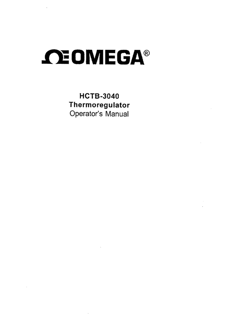 Omega Engineering HCTB-3040 Operator's manual