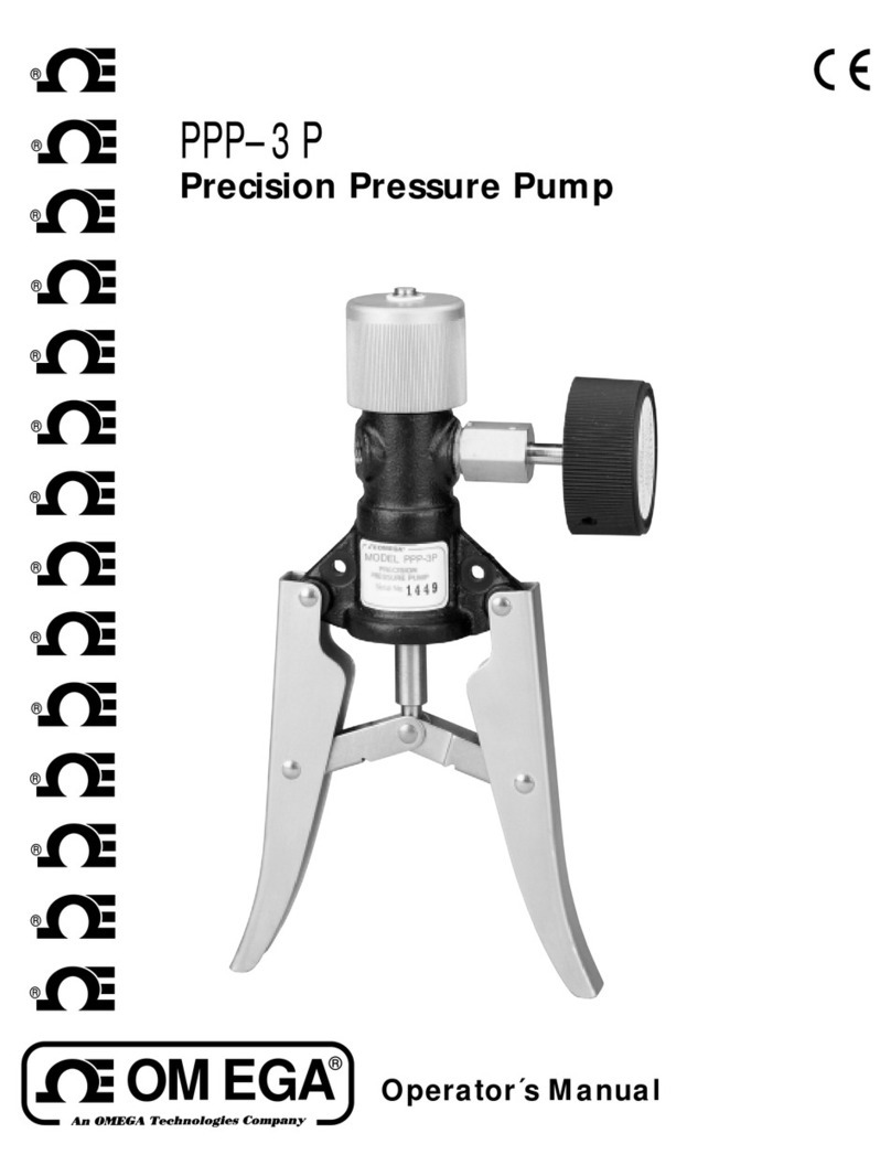 Omega Engineering PPP-3P User manual