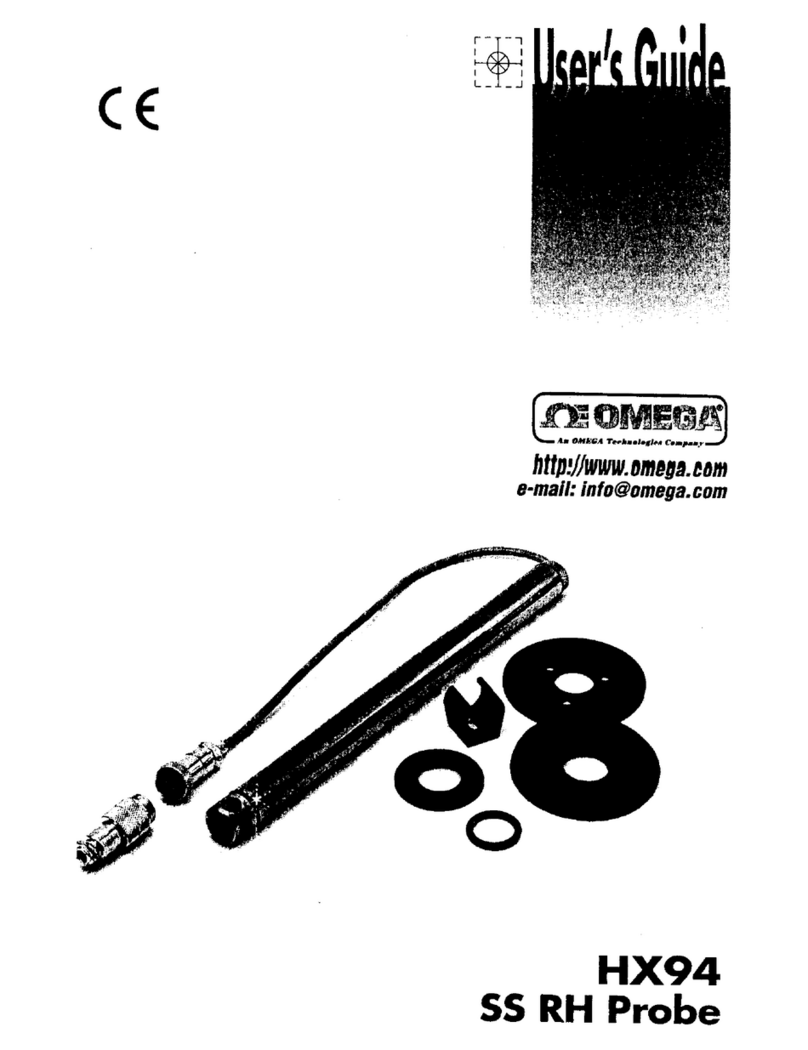 Omega Engineering HX94 User manual
