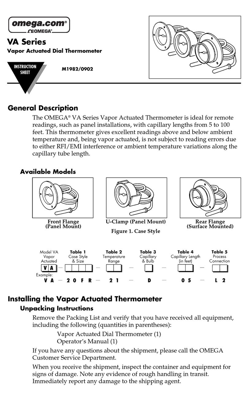 Omega Engineering M1982/0902 User manual