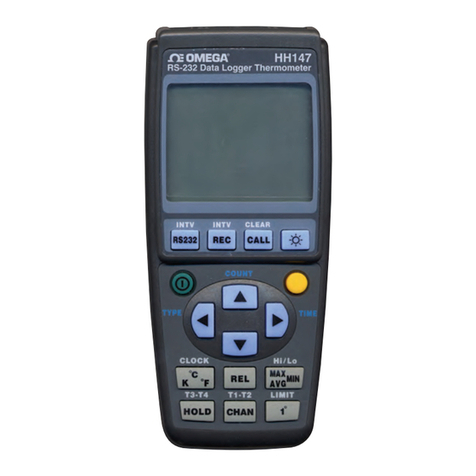 Omega Engineering HH147 User manual
